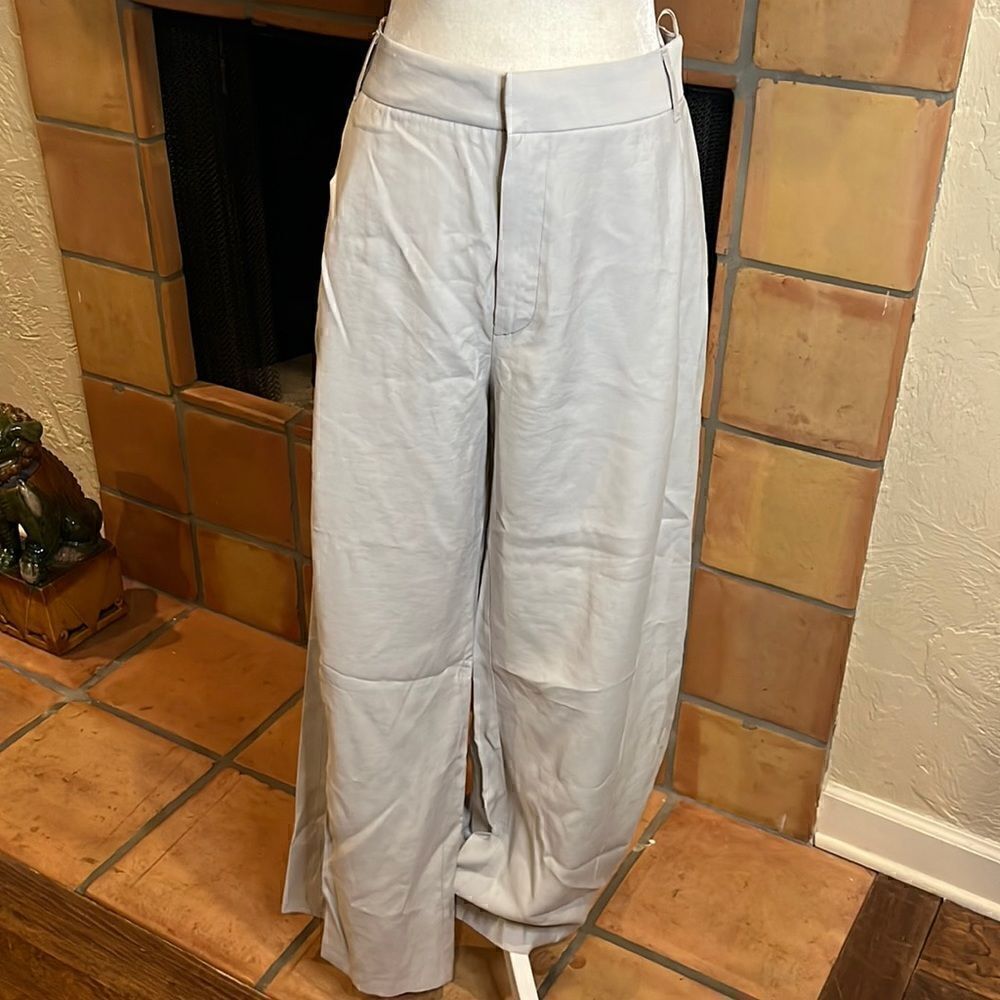 Zara Lightweight High Waist Pleated Pants, S!